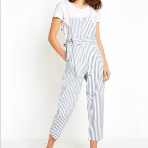 Free People Isabelle Striped Jumpsuit